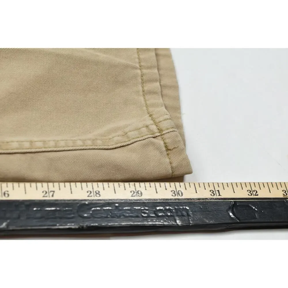 Polo Ralph Lauren 650 Straight Leg Pants Mens 41x31 Beige 5-Pocket Slim Fit